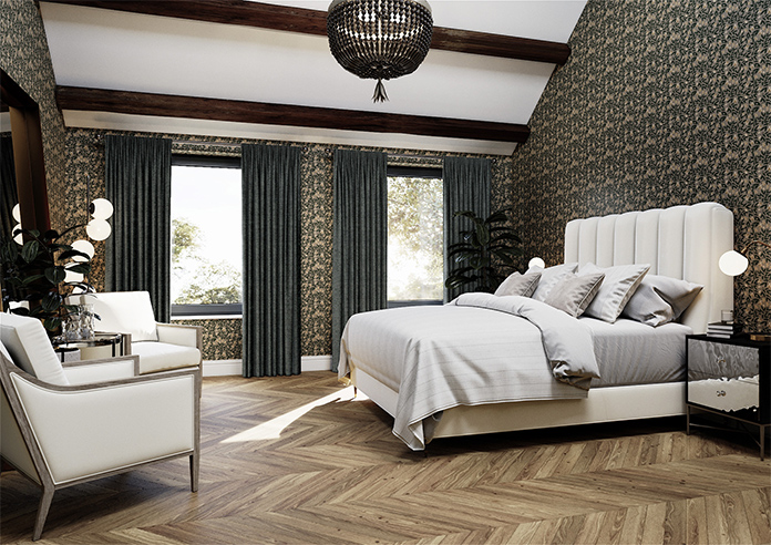 Maurice, Charcoal - Made to Measure Curtains - Image 7